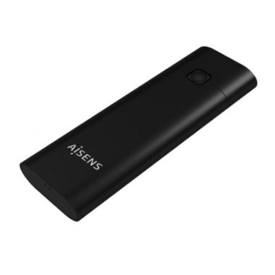 Caja Externa para Disco SSD M.2 NVMe Aisens ASM2-020B/ USB 3.2 Gen2/ Sin Tornillos | Cajas Externas