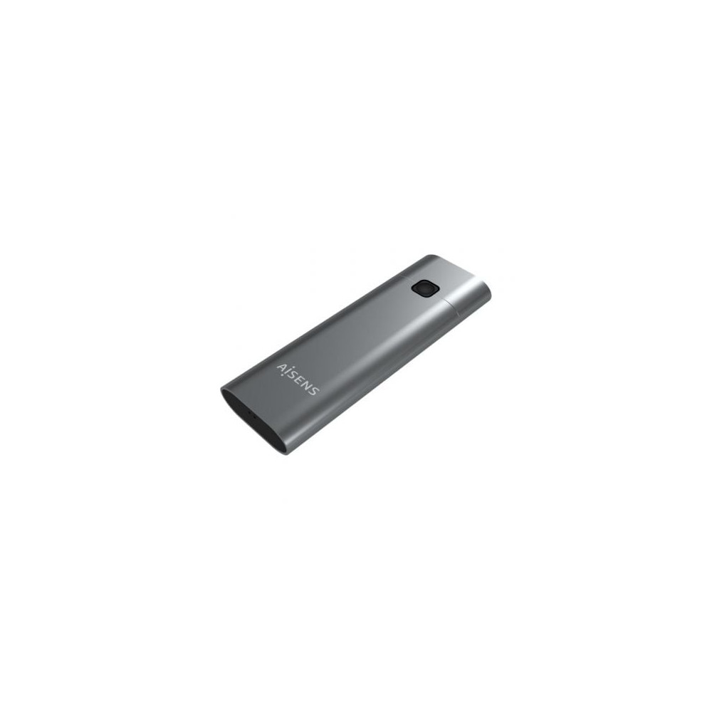 Caja Externa para Disco SSD M.2 NVMe Aisens ASM2-021GR/ USB 3.1 Gen2/ Sin Tornillos | Cajas Externas
