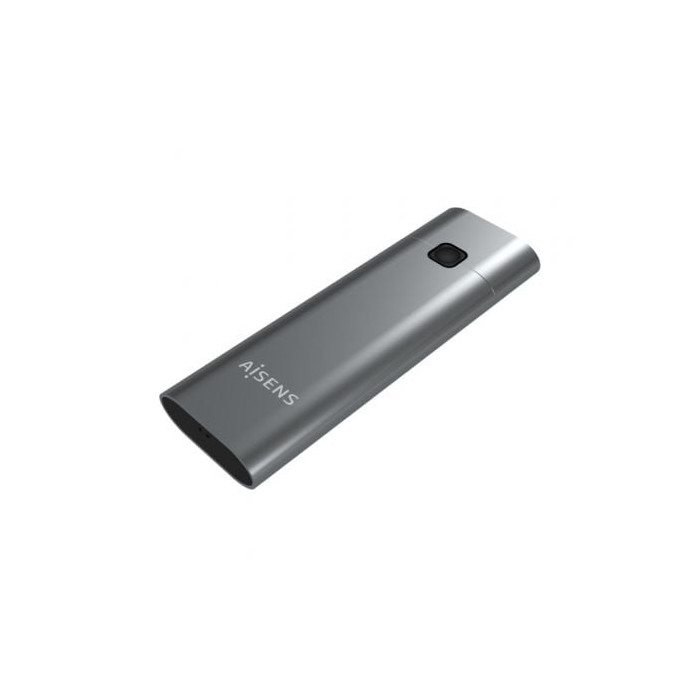 Caja Externa para Disco SSD M.2 NVMe Aisens ASM2-021GR/ USB 3.1 Gen2/ Sin Tornillos | Cajas Externas