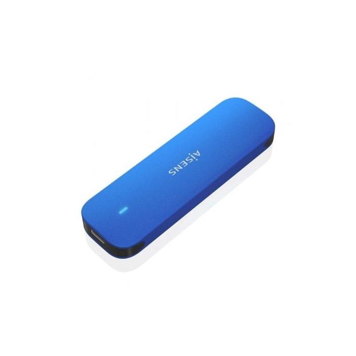 Caja Externa para Disco SSD M.2 NVMe Aisens ASM2-026BLU/ USB 3.2/ Sin tornillos | Cajas Externas