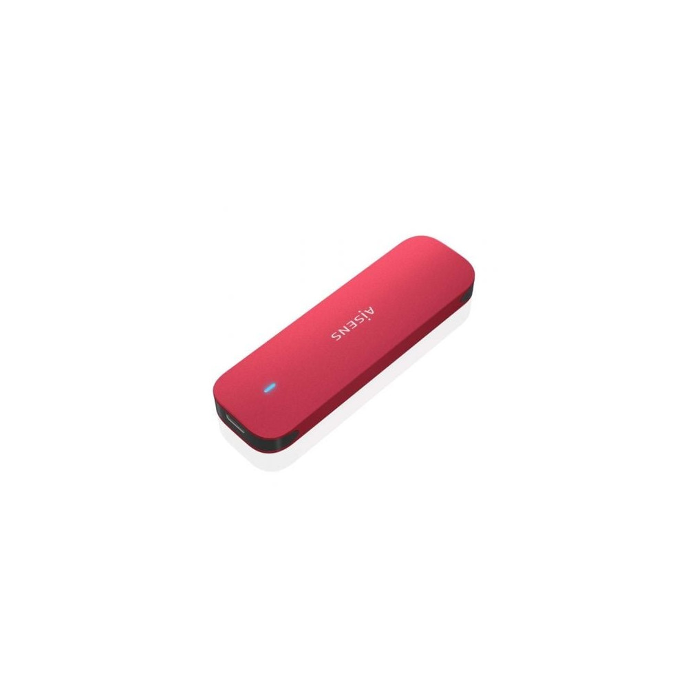 Caja Externa para Disco SSD M.2 NVMe Aisens ASM2-027RED/ USB 3.2/ Sin tornillos | Cajas Externas