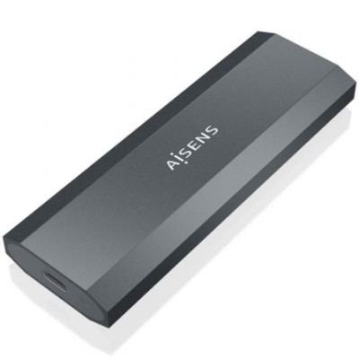 Caja Externa para Disco SSD M.2 NVMe Aisens ASM2-029GR/ USB 3.2/ Sin tornillos | Cajas Externas