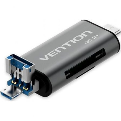 Lector de Tarjetas Externo Vention CCHH0/ USB 3.0 | Lectores de Tarjetas