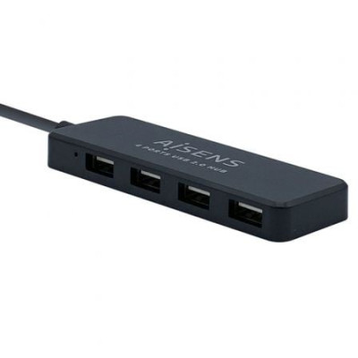 Hub USB 2.0 Aisens A104-0402/ 4xUSB | Hubs USB