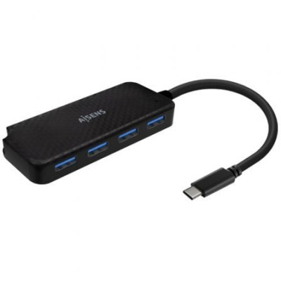 Hub USB Tipo-C Aisens A109-0715/ 4xUSB | Hubs USB