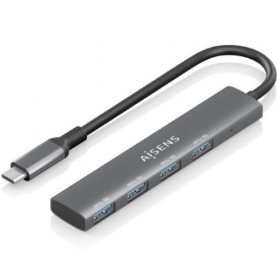Hub USB Tipo-C 3.0 Aisens A109-0943/ 4xUSB | Hubs USB