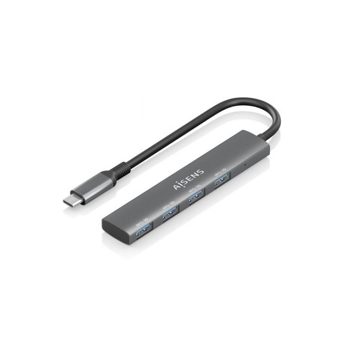 Hub USB Tipo-C 3.0 Aisens A109-0943/ 4xUSB | Hubs USB
