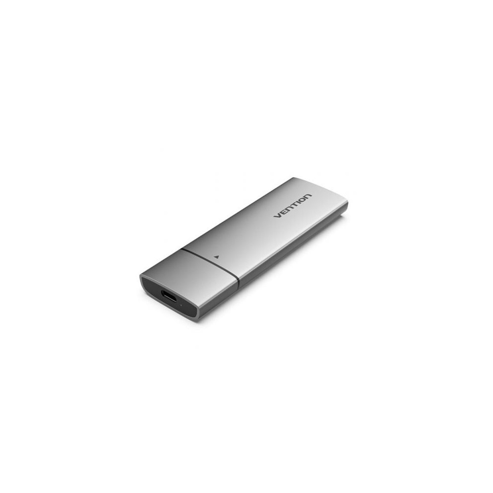 Caja Externa para Disco SSD M.2 NVMe Vention USB Tipo-C  KPGH0/ USB 3.1/ Sin tornillos | Cajas Externas
