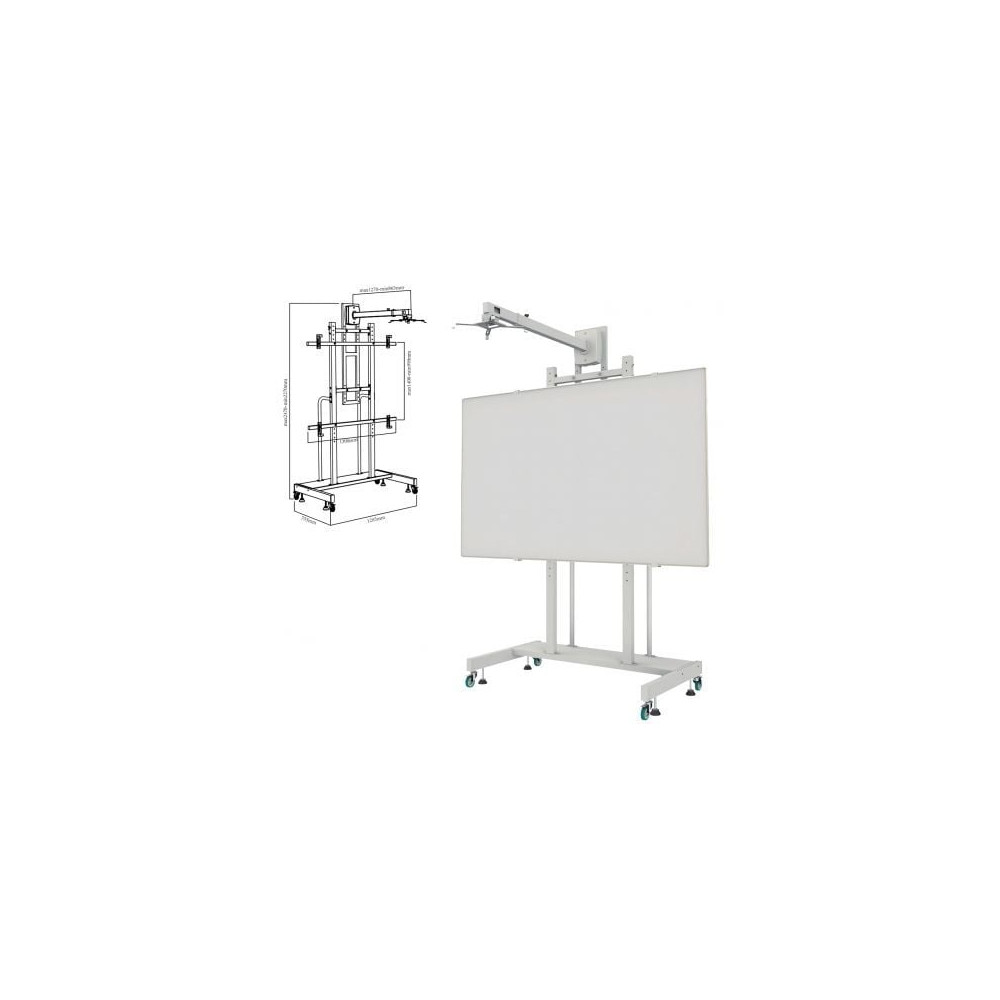 Soporte para Pizarra Interactiva Approx appIBSTD/ 80-120' | Pizarras Digitales