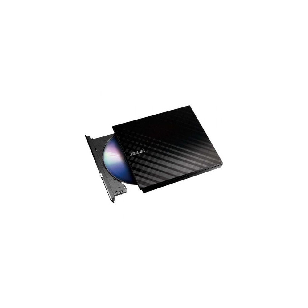 Grabadora Externa CD/DVD Asus SDRW-08D2S-U Lite/ Negra | Grabadoras DVD