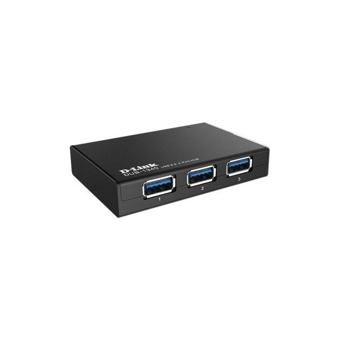Hub USB 3.0 con Alimentación Externa D-Link DUB-1340/ 4xUSB | Hubs USB