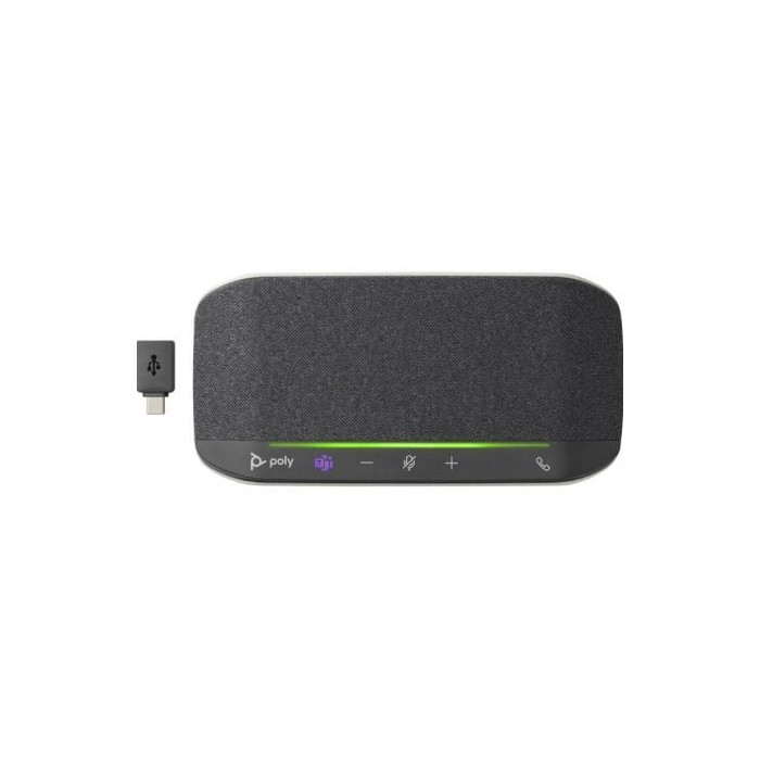 Altavoz Portátil para Conferencias Poly Sync 10 para Microsoft Teams/ USB/ Negro | Videoconferencia