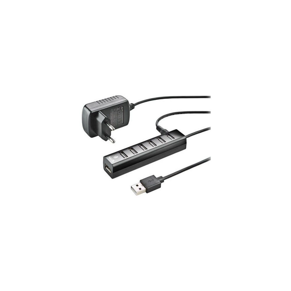 Hub USB 2.0 con Alimentación Externa NGS IHUB7 Tiny/ 7xUSB | Hubs USB