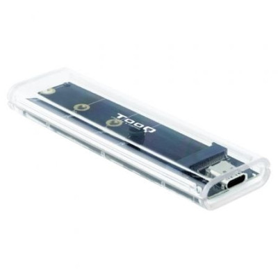 Caja Externa para Disco SSD M.2 NVMe TooQ TQE-2200/ USB 3.1 Gen2/ Sin tornillos | Cajas Externas