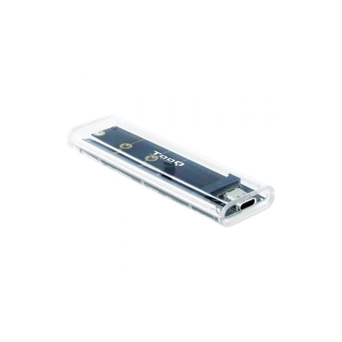 Caja Externa para Disco SSD M.2 NVMe TooQ TQE-2200/ USB 3.1 Gen2/ Sin tornillos | Cajas Externas