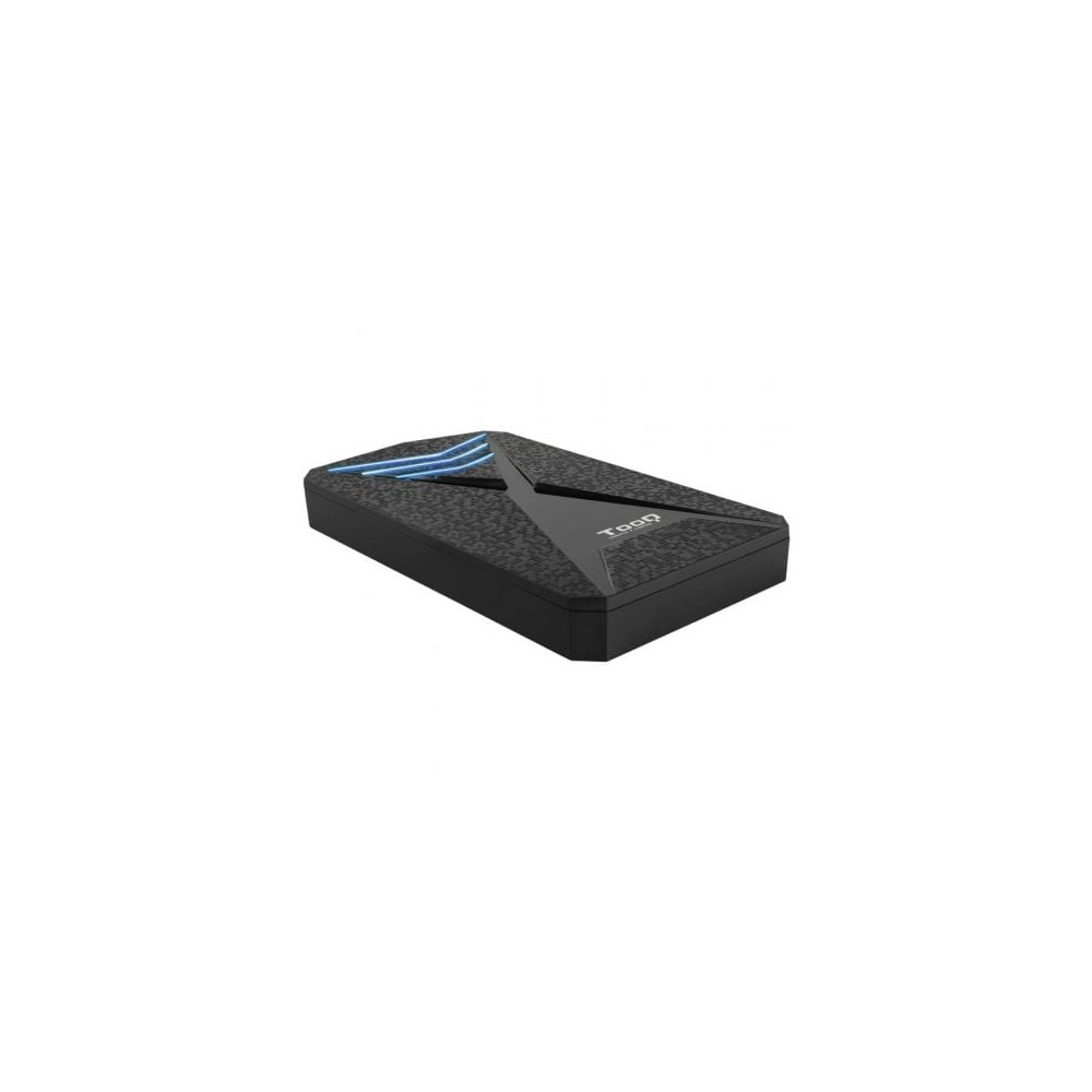 Caja Externa Gaming para Disco Duro de 2.5' TooQ TQE-2550BL/ USB 3.1/ Sin tornillos | Cajas Externas