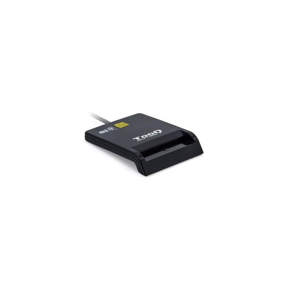 Lector de DNI TooQ TQR-210B/ USB 2.0/ Negro | Lectores DNI