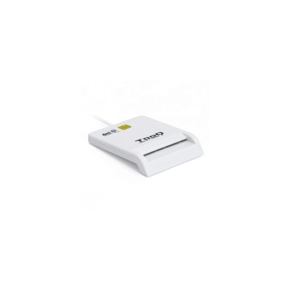 Lector de DNI TooQ TQR-210W/ USB 2.0/ Blanco | Lectores DNI