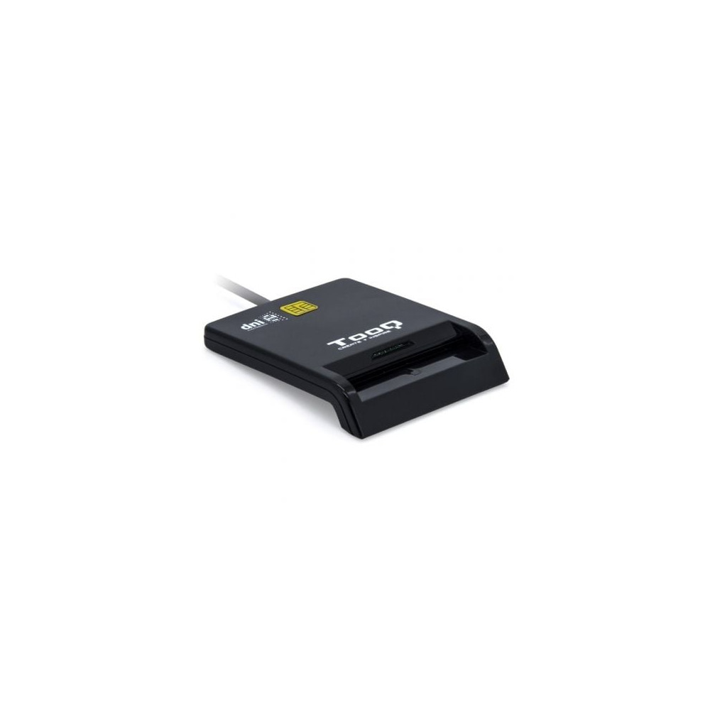 Lector de DNI TooQ TQR-211B/ USB Tipo-C/ Negro | Lectores DNI