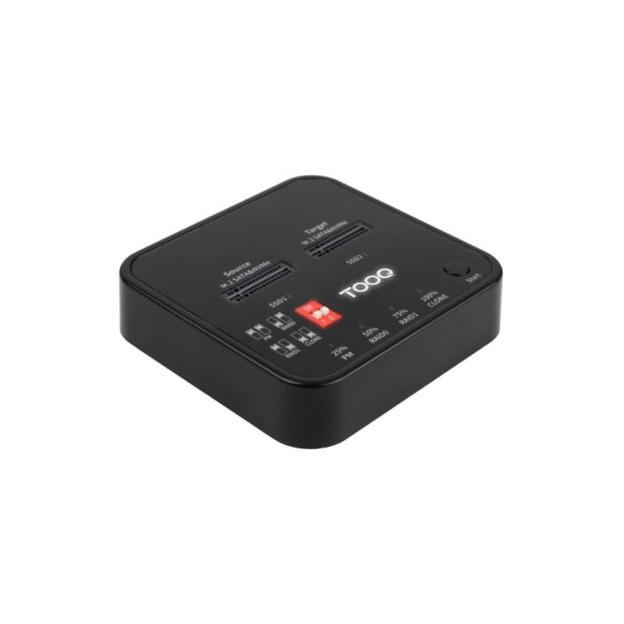 Docking Station para SSD M2 SATA/NVMe TooQ TQDS-201B | Docks para Discos