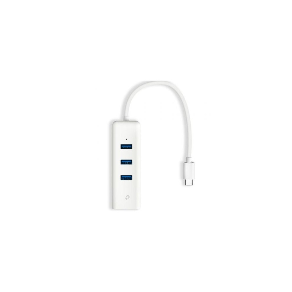Hub USB Tipo-C 3.0 TP-Link UE330C/ 3xUSB/ 1xRJ45/ Blanco | Hubs USB