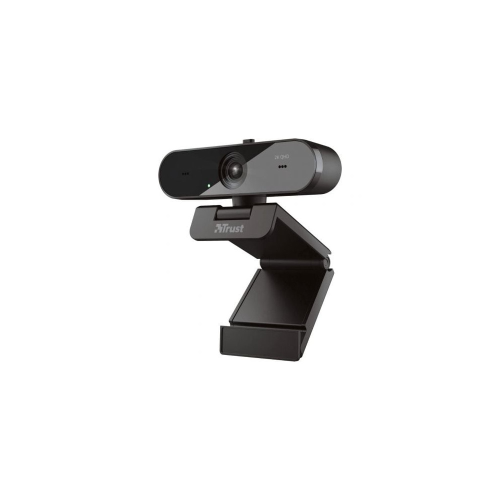Webcam Trust TW-250/ Enfoque Automático/ 2560 x 1440 QHD | Webcams