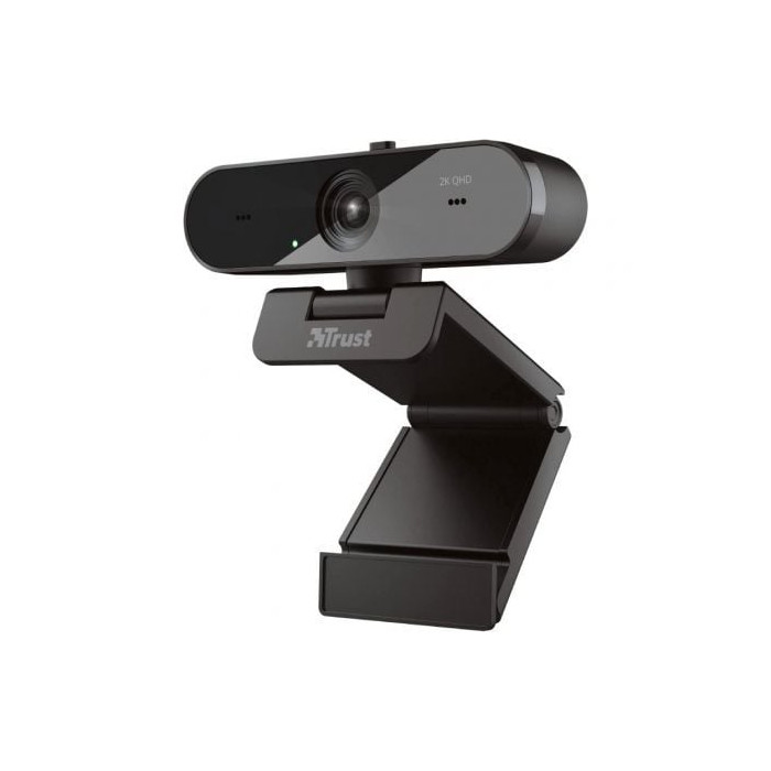 Webcam Trust TW-250/ Enfoque Automático/ 2560 x 1440 QHD | Webcams