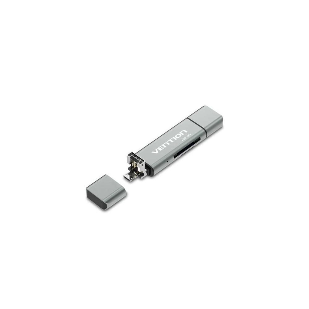 Lector de Tarjetas Externo Vention CCJH0/ USB 2.0 | Lectores de Tarjetas