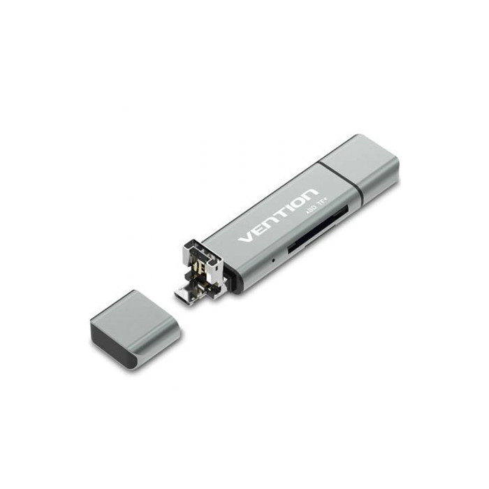 Lector de Tarjetas Externo Vention CCJH0/ USB 2.0 | Lectores de Tarjetas