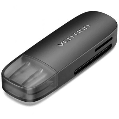 Lector de Tarjetas Externo Vention CLEB0/ USB 2.0 | Lectores de Tarjetas