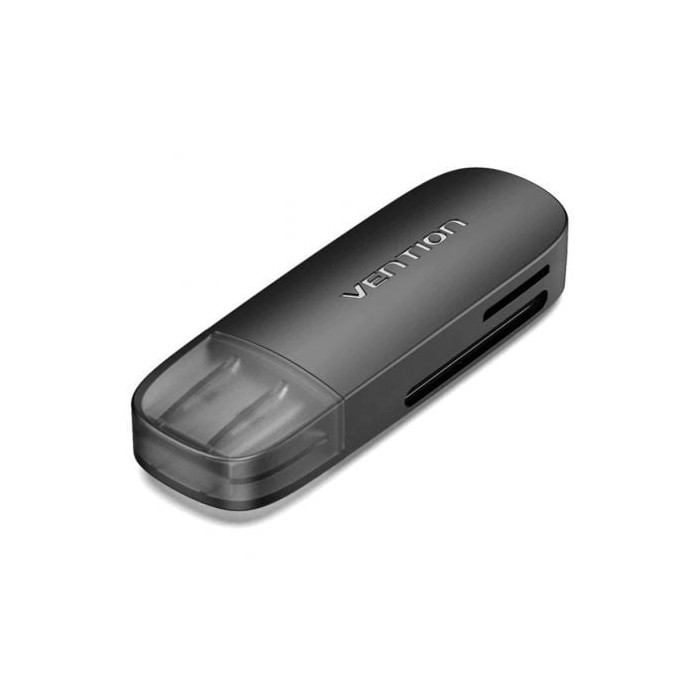 Lector de Tarjetas Externo Vention CLEB0/ USB 2.0 | Lectores de Tarjetas