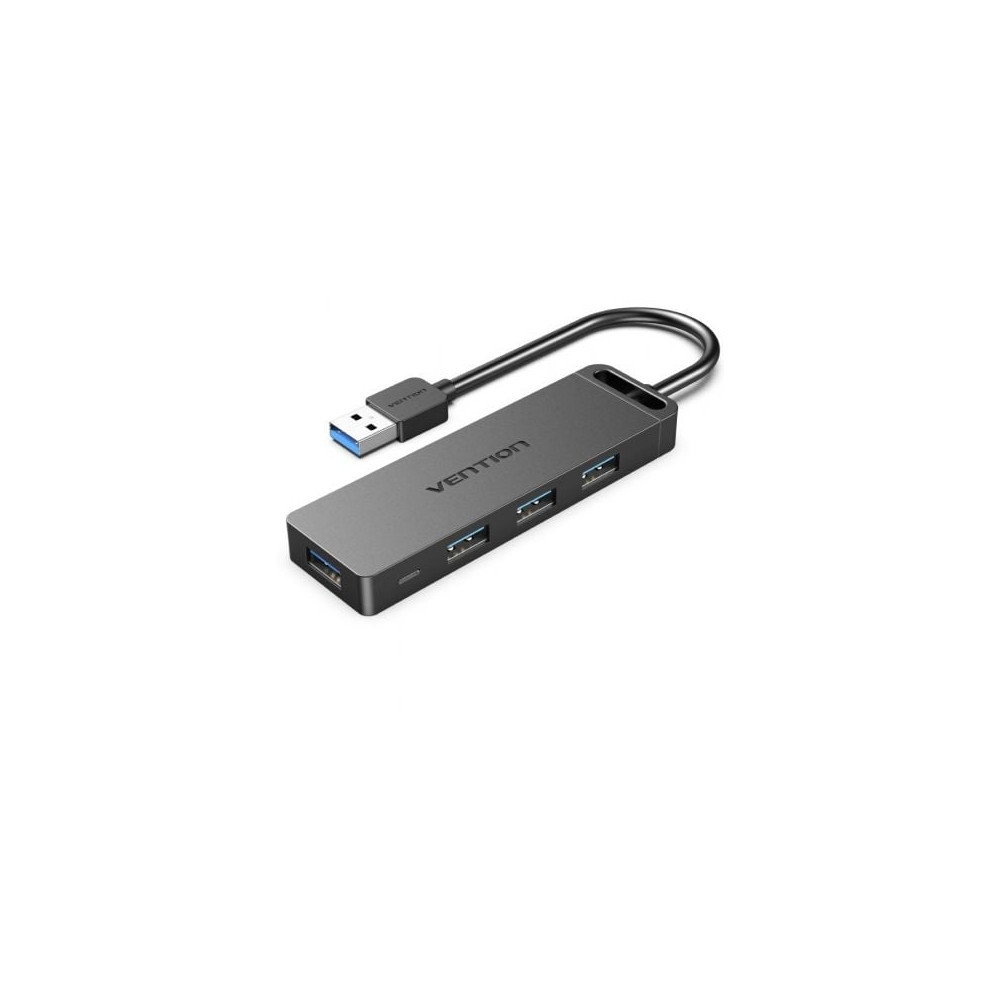 Hub USB 3.0 Vention CHLBB/ 4xUSB/ 1xMicroUSB PD | Hubs USB