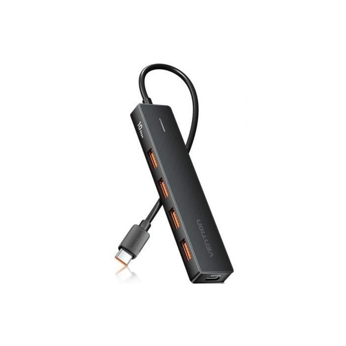 Hub USB 3.2 Vention CHJBB/ 4xUSB/ 1xUSB Tipo-C | Hubs USB