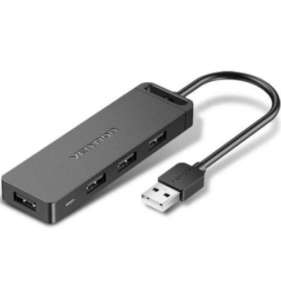 Hub USB 2.0 Vention CHMHB/ 4xUSB/ 1xMicroUSB PD | Hubs USB
