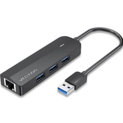 Hub USB 3.0 Vention CHNBB/ RJ45/ 3xUSB/ 1xMicroUSB PD | Hubs USB