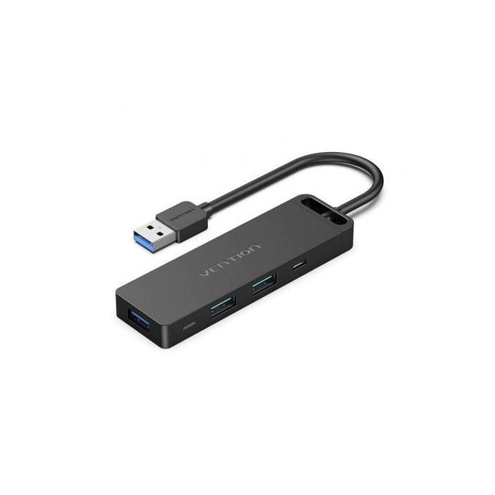 Hub USB 3.0 Vention CHVBB/ 3xUSB/ 1xMicroUSB PD/ 1xLector Tarjetas | Hubs USB