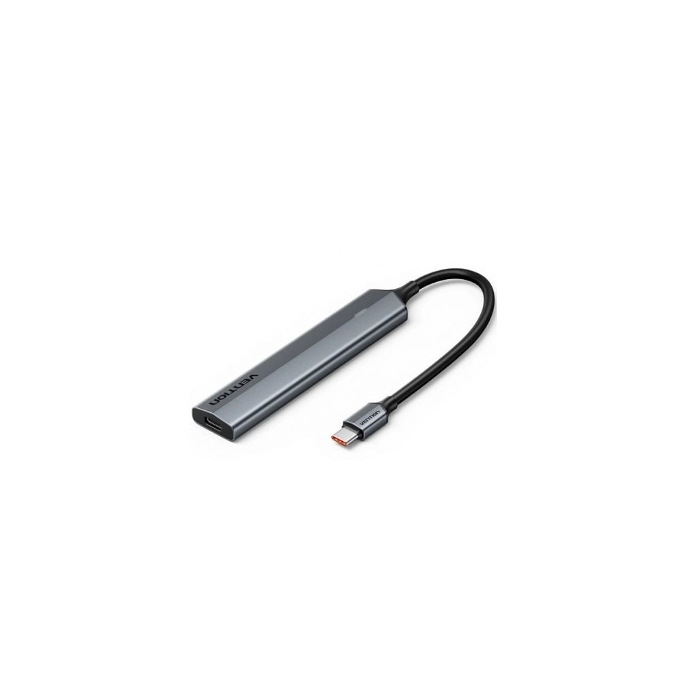 Hub USB Tipo-C 3.2 Vention CKYHB/ 4xUSB Tipo-C/ 1xUSB Tipo-C PD | Hubs USB