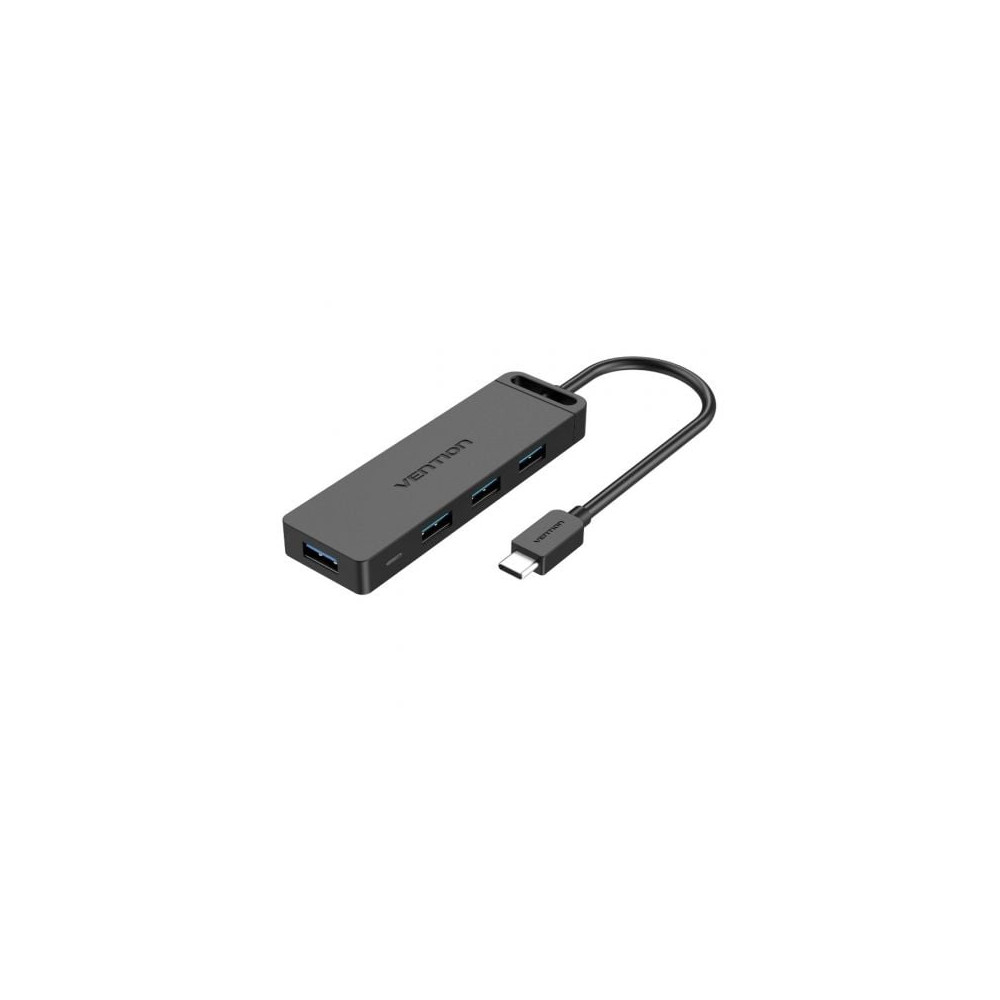 Hub USB Tipo-C Vention TGKBB/ 4xUSB/ 1xMicroUSB PD | Hubs USB