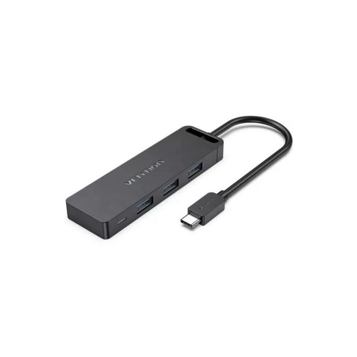 Hub USB Tipo-C Vention TGTBB/ 3xUSB/ 1xUSB Tipo-C/ 1x MicroUSB PD | Hubs USB