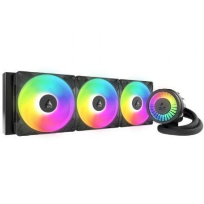 Sistema de Refrigeración Líquida Arctic Liquid Freezer III Pro 420 A-RGB/ Negro | Ventiladores