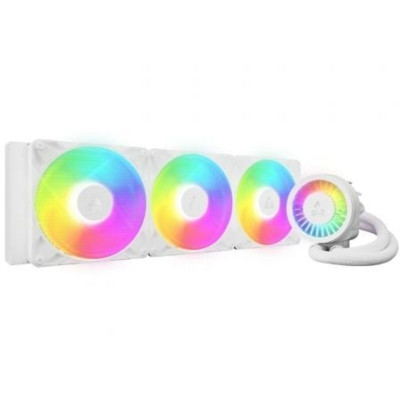 Sistema de Refrigeración Líquida Arctic Liquid Freezer III Pro 420 A-RGB/ Blanco | Ventiladores