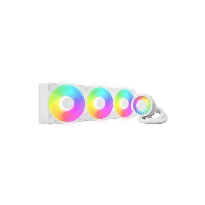 Sistema de Refrigeración Líquida Arctic Liquid Freezer III Pro 420 A-RGB/ Blanco | Ventiladores