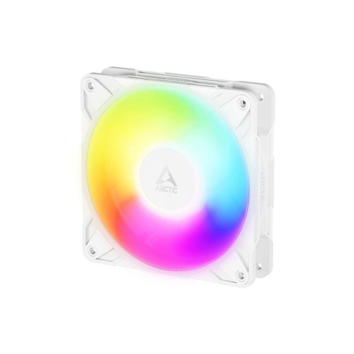 Ventilador Arctic P12 Pro Reverse A-RGB/ 12cm/ Blanco | Ventiladores