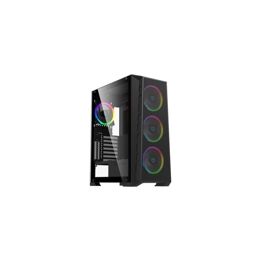 Caja Gaming Semitorre Hiditec MH12 METAL MESH | Cajas ATX