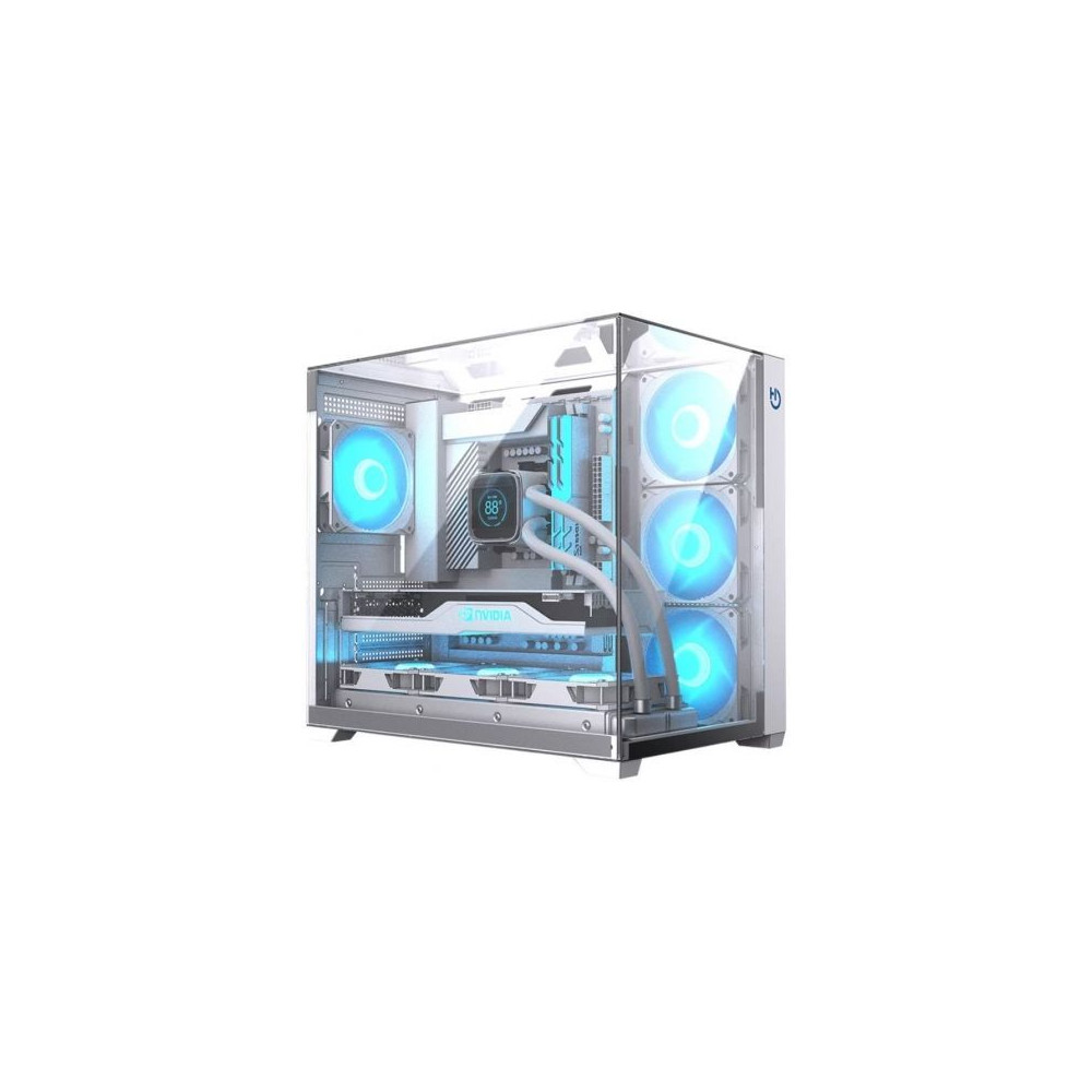 Caja Gaming Semitorre Hiditec SKY/ Blanca | Cajas ATX