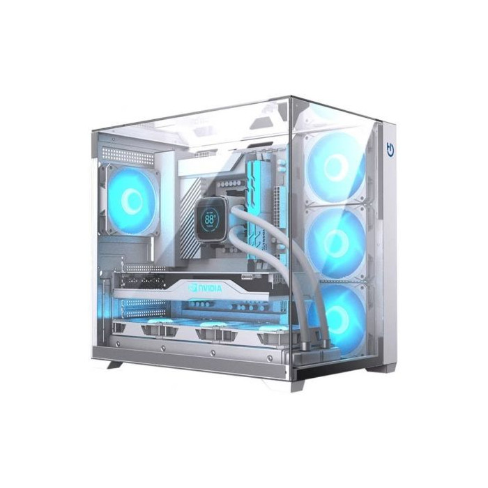 Caja Gaming Semitorre Hiditec SKY/ Blanca | Cajas ATX