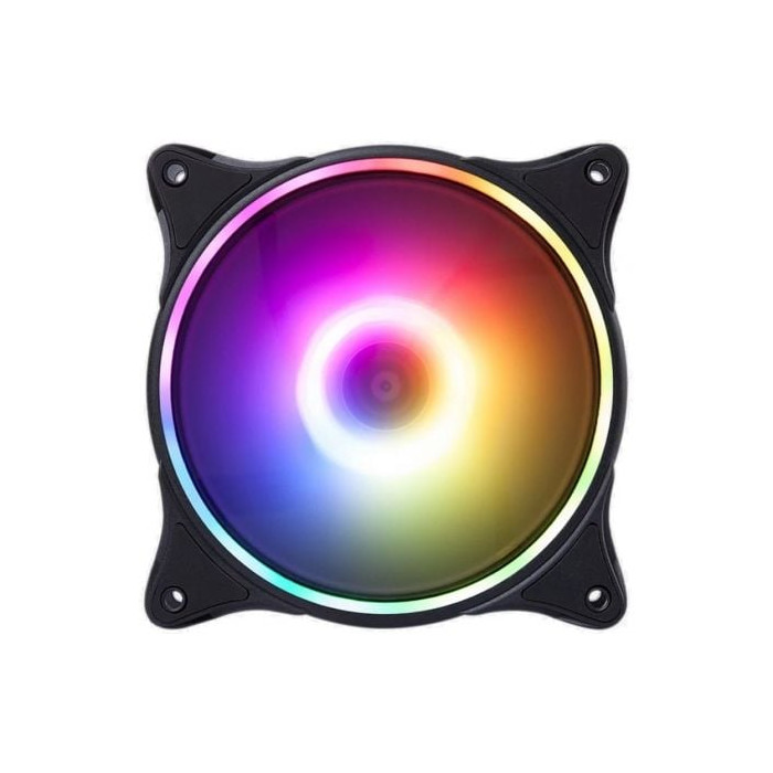 Ventilador Hiditec N18 ARGB/ 12cm/ Negro | Ventiladores