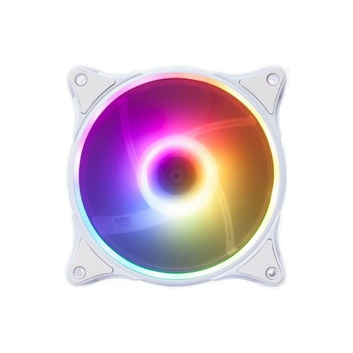 Ventilador Hiditec N18 ARGB/ 12cm/ Blanco | Ventiladores