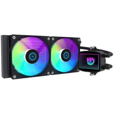 Sistema de Refrigeración Líquida Hiditec LQ240/ Negro | Ventiladores