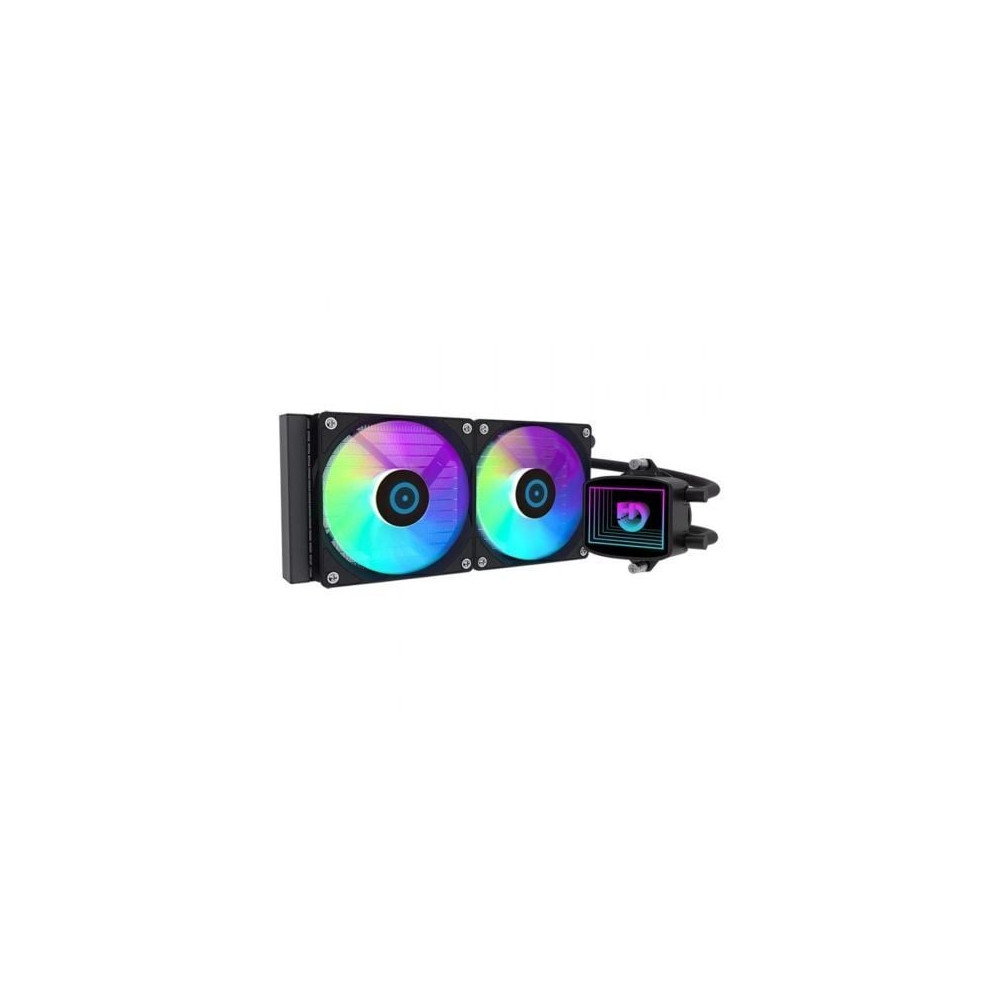Sistema de Refrigeración Líquida Hiditec LQ240/ Negro | Ventiladores